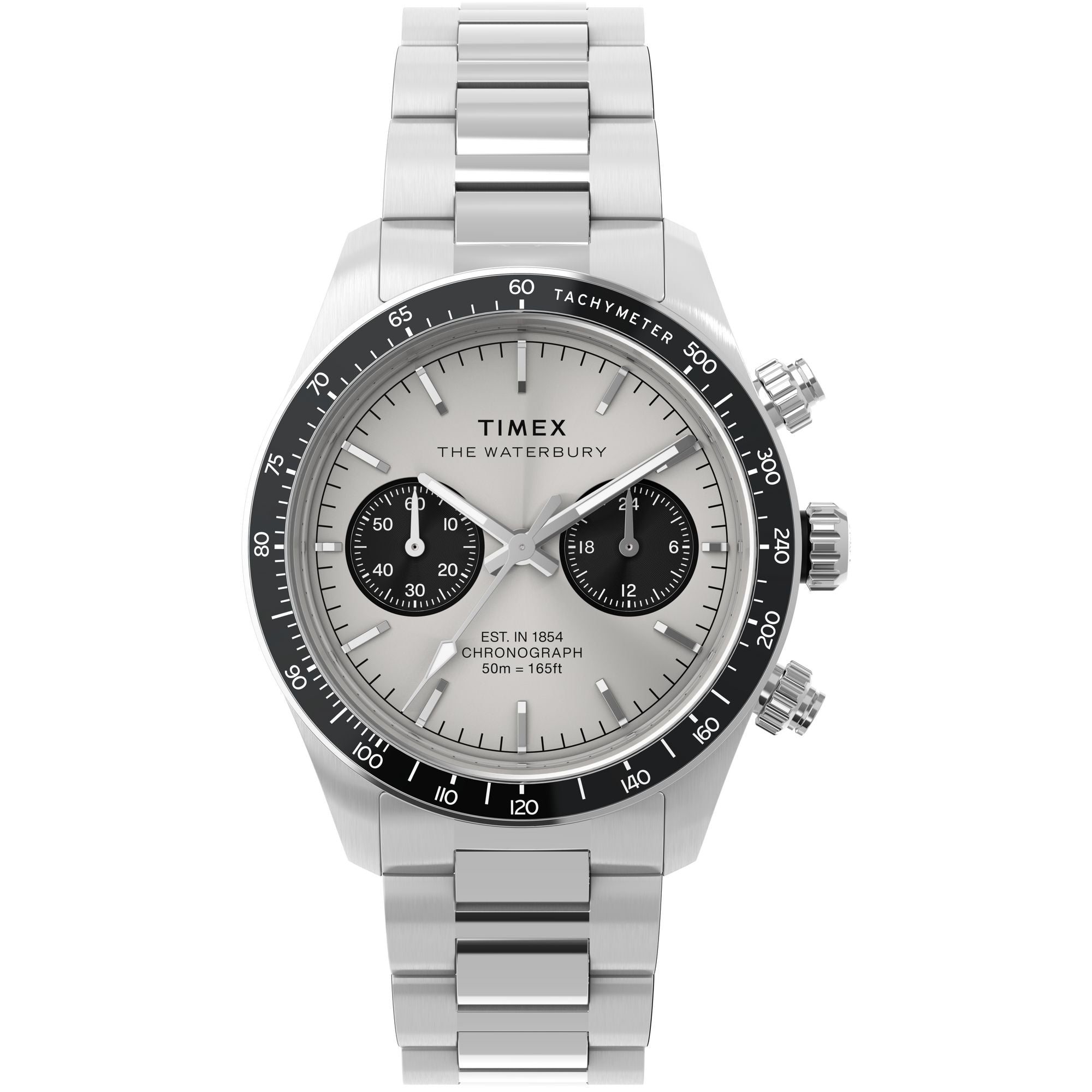 Timex Waterbury TW2Y19200UJ Silver Men 39 mm Round Watch