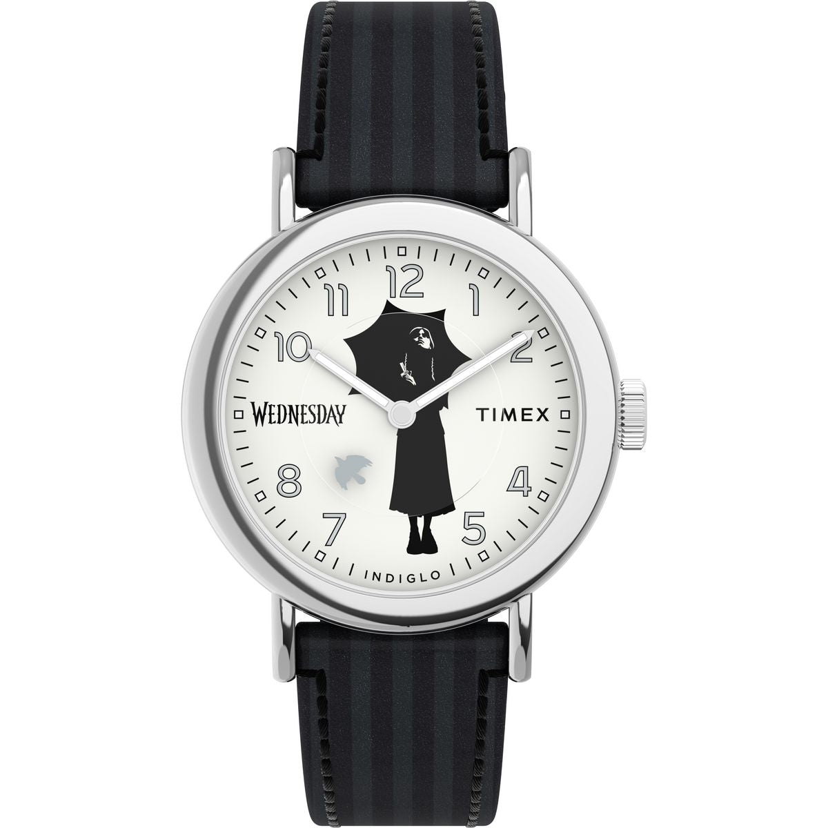 Timex Wednesday Round 21mm White Dial Analog Men Watch - TW2Y19400X6 Watch Timex