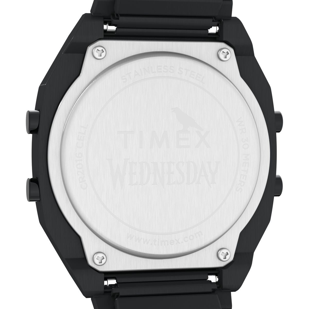Timex Wednesday Tonneau 36mm Grey Dial Analog Men Watch - TW2Y19500X6