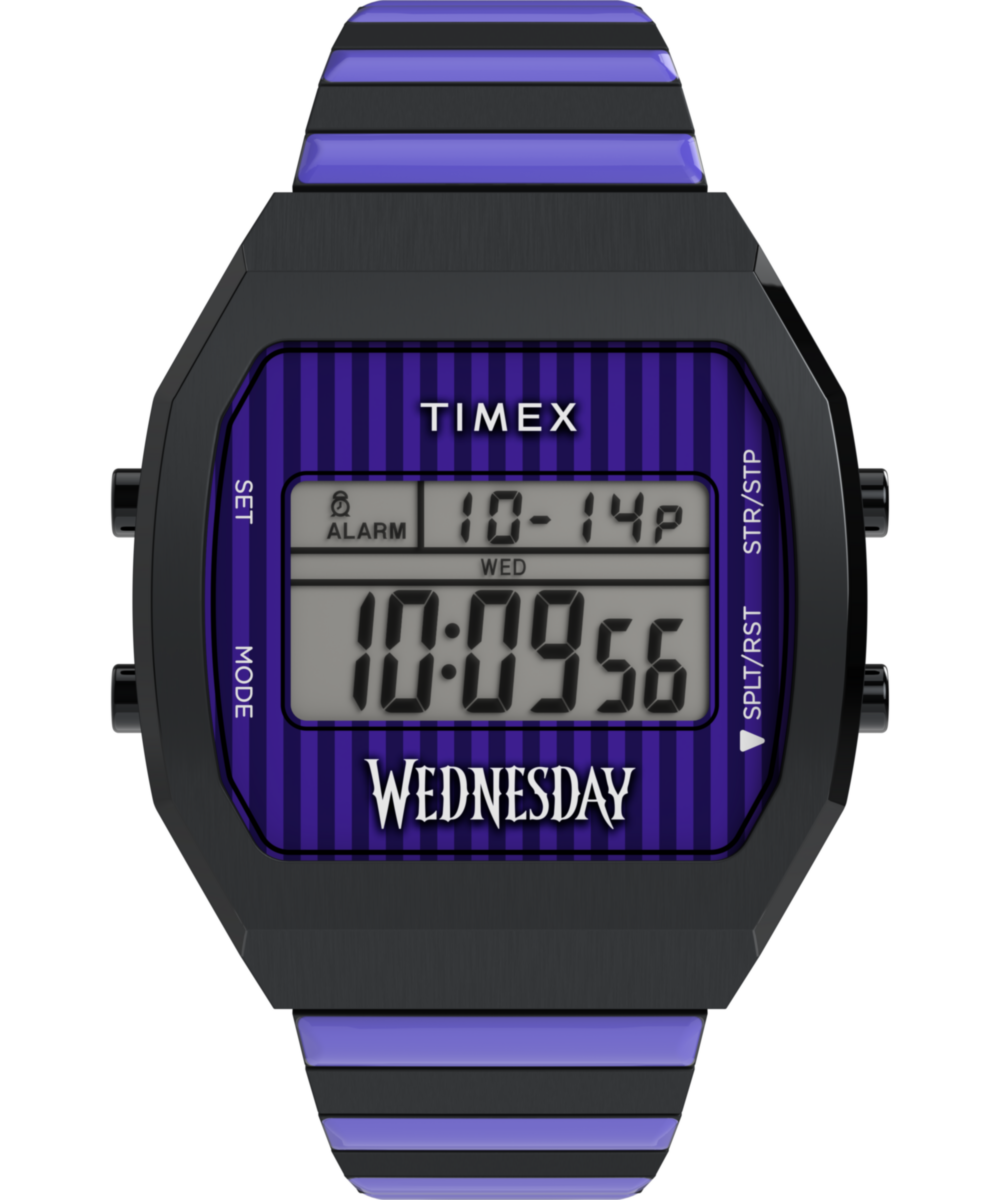 Timex Wednesday Tonneau 36mm Grey Dial Analog Men Watch - TW2Y19500X6