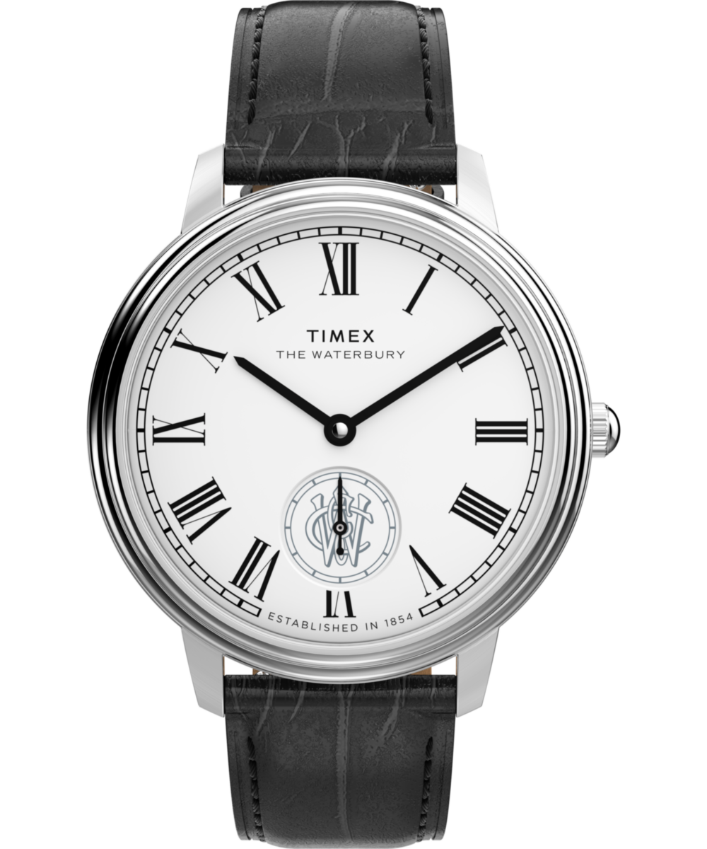 Timex Waterbury Round 21mm White Dial Analog Men Watch - TW2Y23100UJ Watch Timex