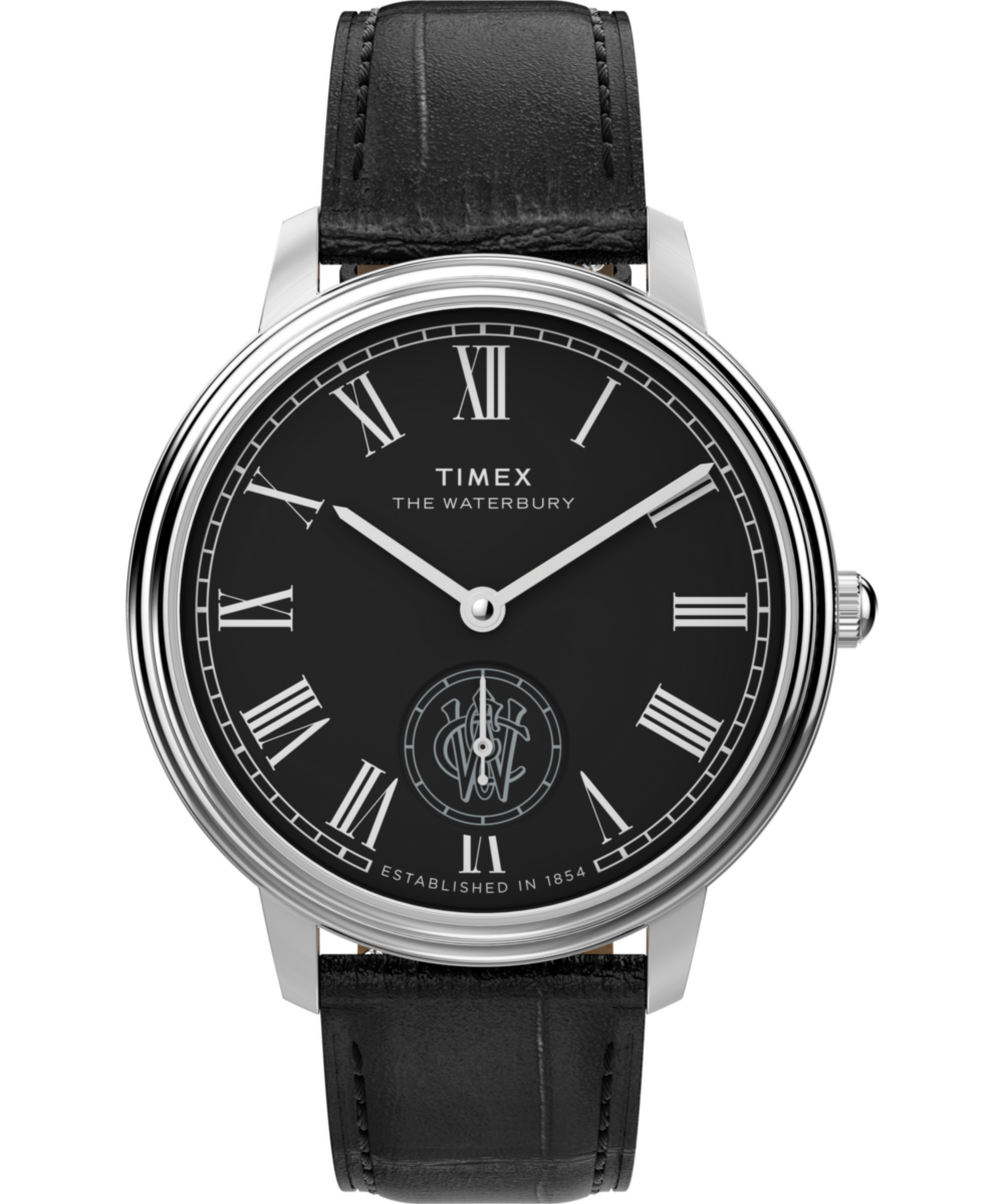 Timex Waterbury Round 21mm Black Dial Analog Men Watch - TW2Y23200UJ