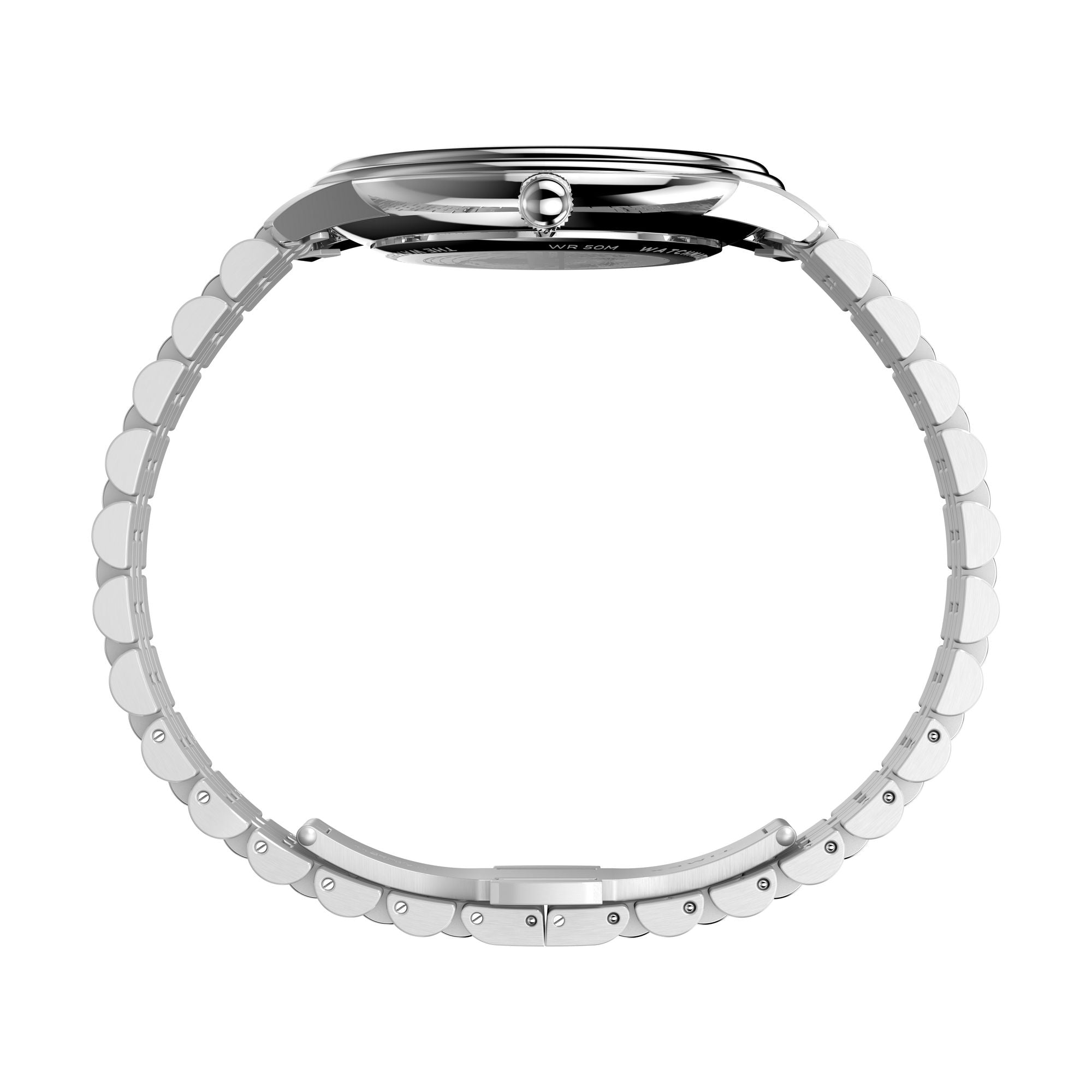 Timex Waterbury Black Round Dial Quartz Analog Men Watch