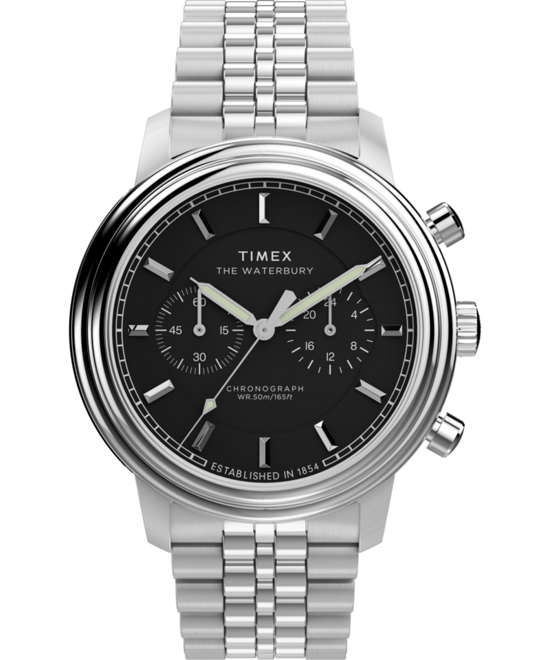 Timex Waterbury Round 21mm Black Dial Analog Men Watch - TW2Y23400UJ Watch Timex
