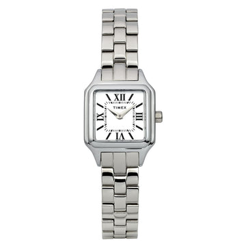 Timex Square 23mm White Dial Analog Women Watch - TW2Y23800UJ Watch Timex