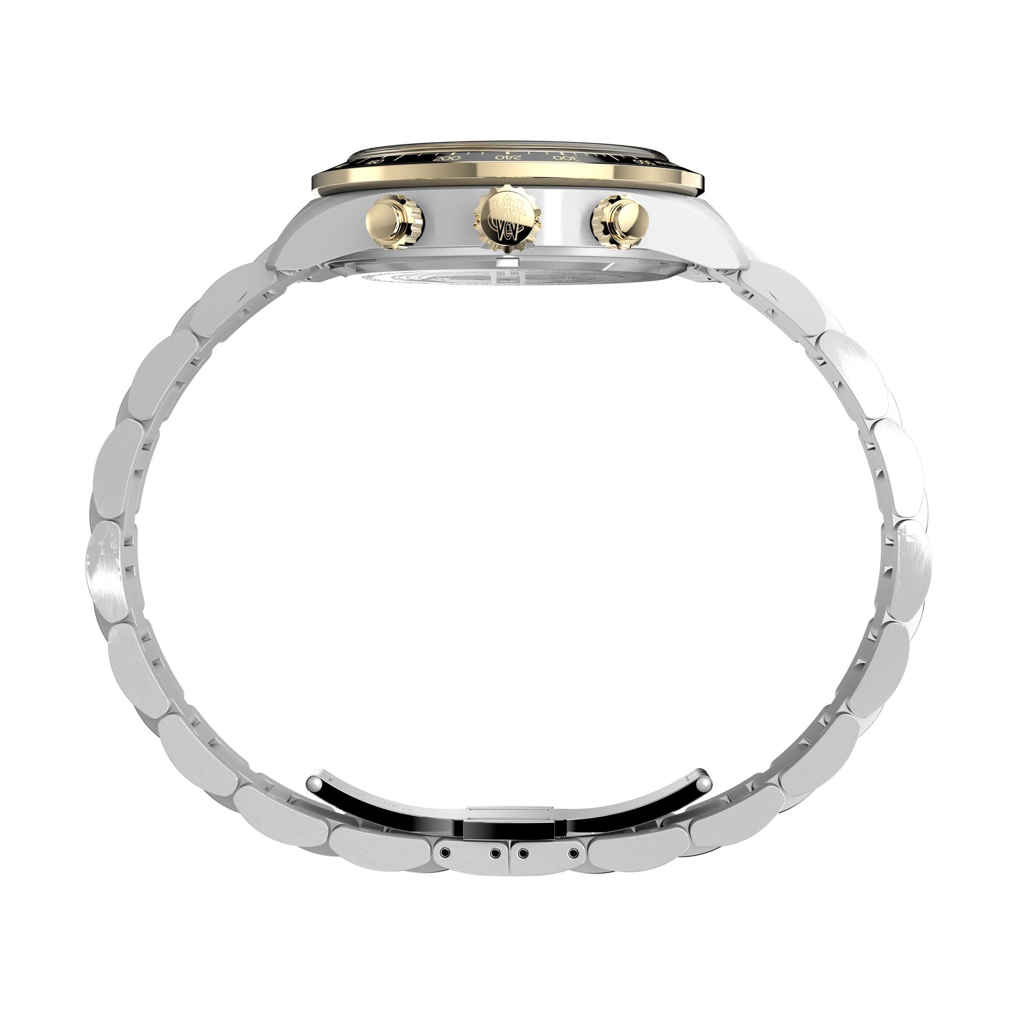 Timex Waterbury Black Round Dial Quartz Analog Men Watch