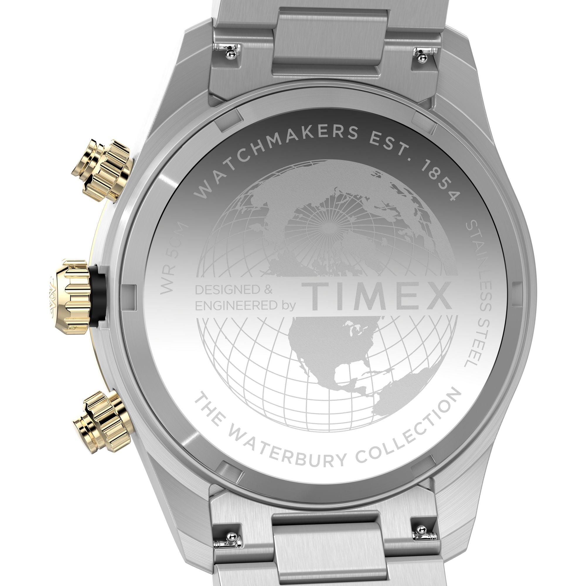 Timex Waterbury Round 21mm Black Dial Analog Men Watch - TW2Y24000IK Watch Timex
