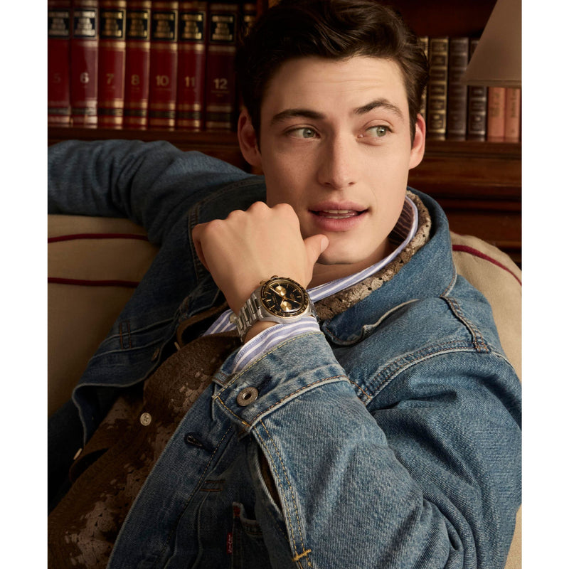Timex Waterbury Round 21mm Black Dial Analog Men Watch - TW2Y24000UJ Watch Timex