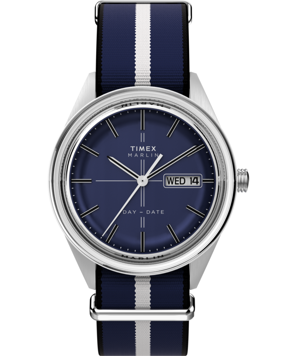 Timex Jet Round 21mm Blue Dial Analog Men Watch - TW2Y37400UJ Watch Timex