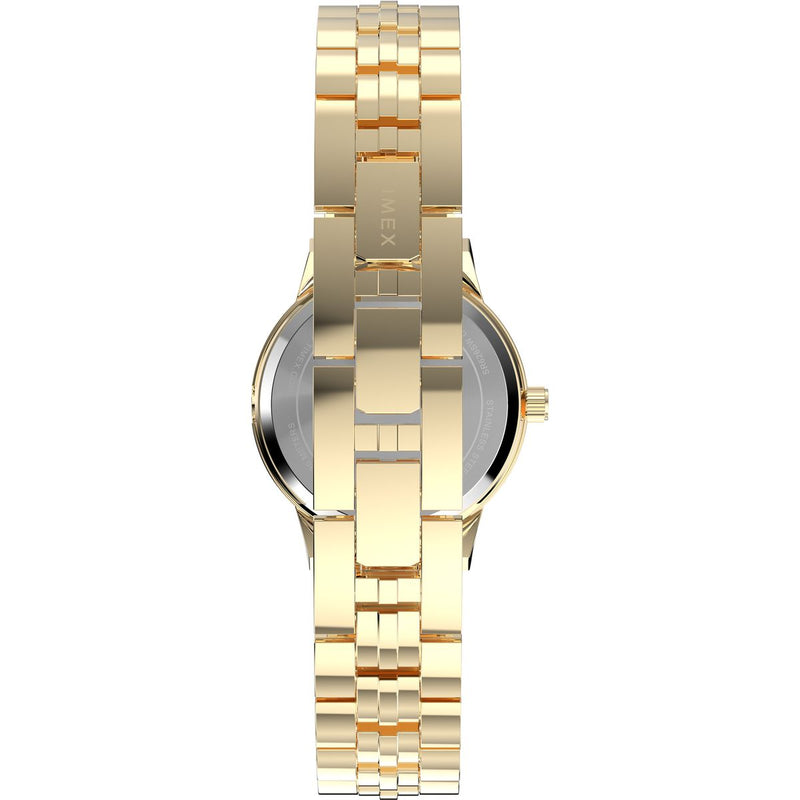 Timex Main Street Round 30mm Gold Dial Analog Women Watch - TW2Y38600JQ Watch Timex