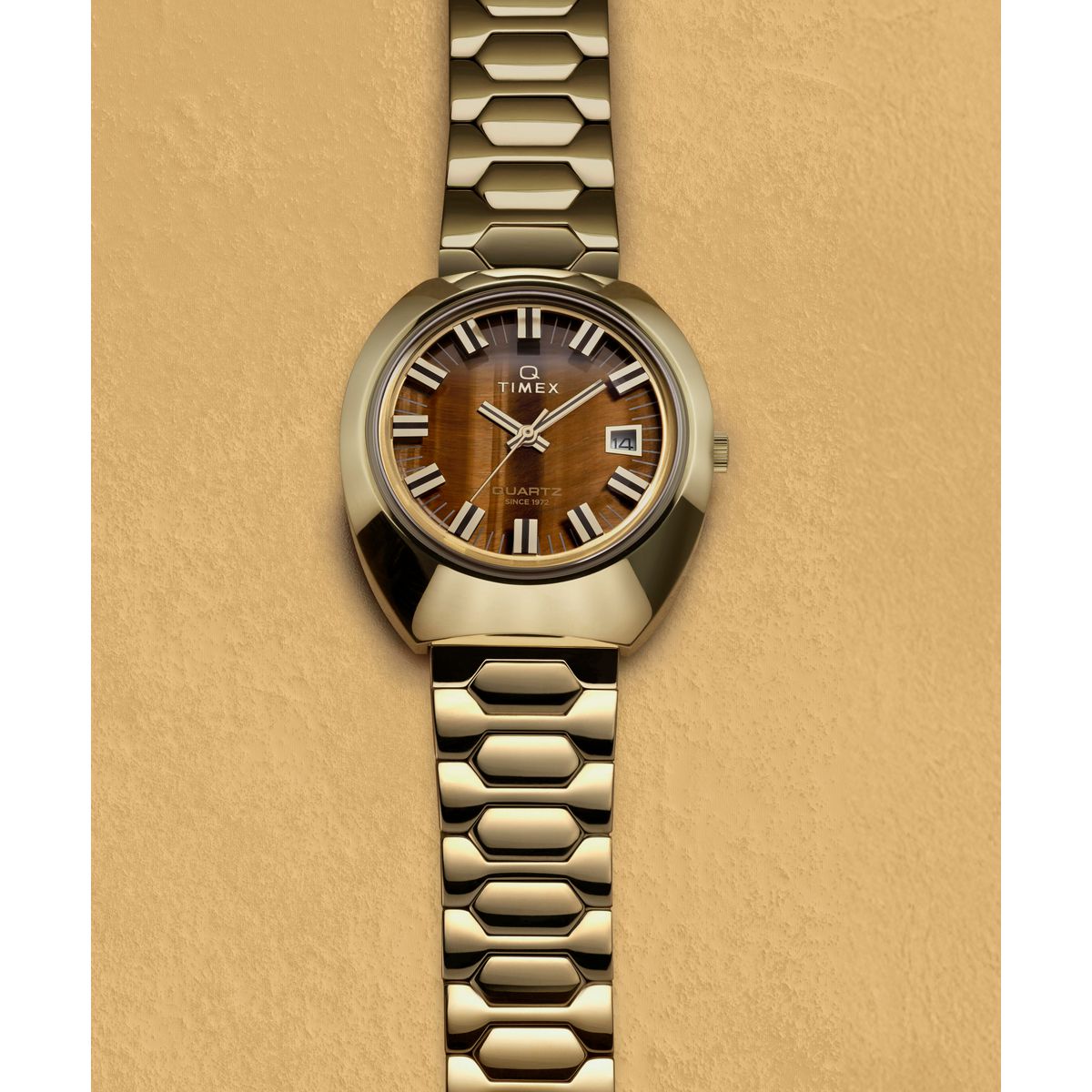 Timex Tonneau 39mm Brown Dial Analog Men Watch - TW2Y45200UJ