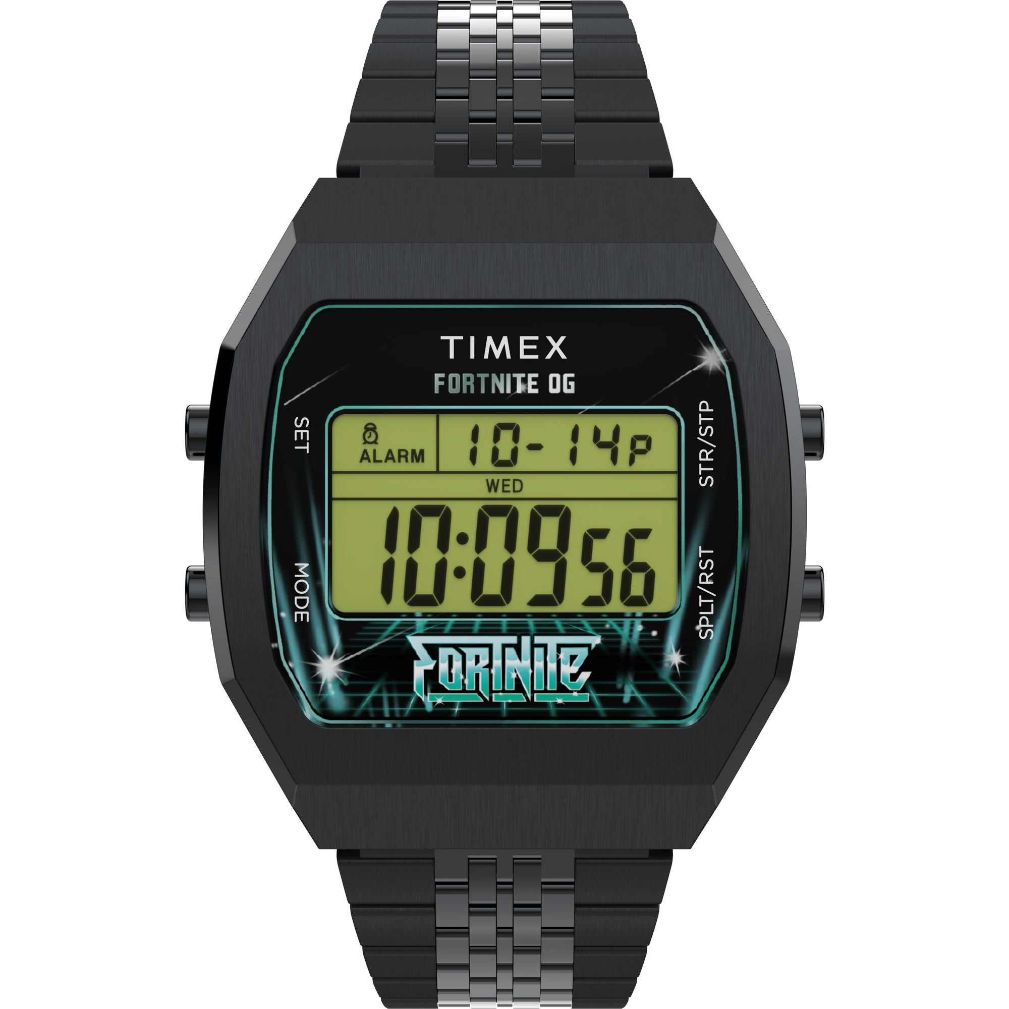 Timex x Fortnite T80 Rectangle Dial Digital Watch Watch Timex
