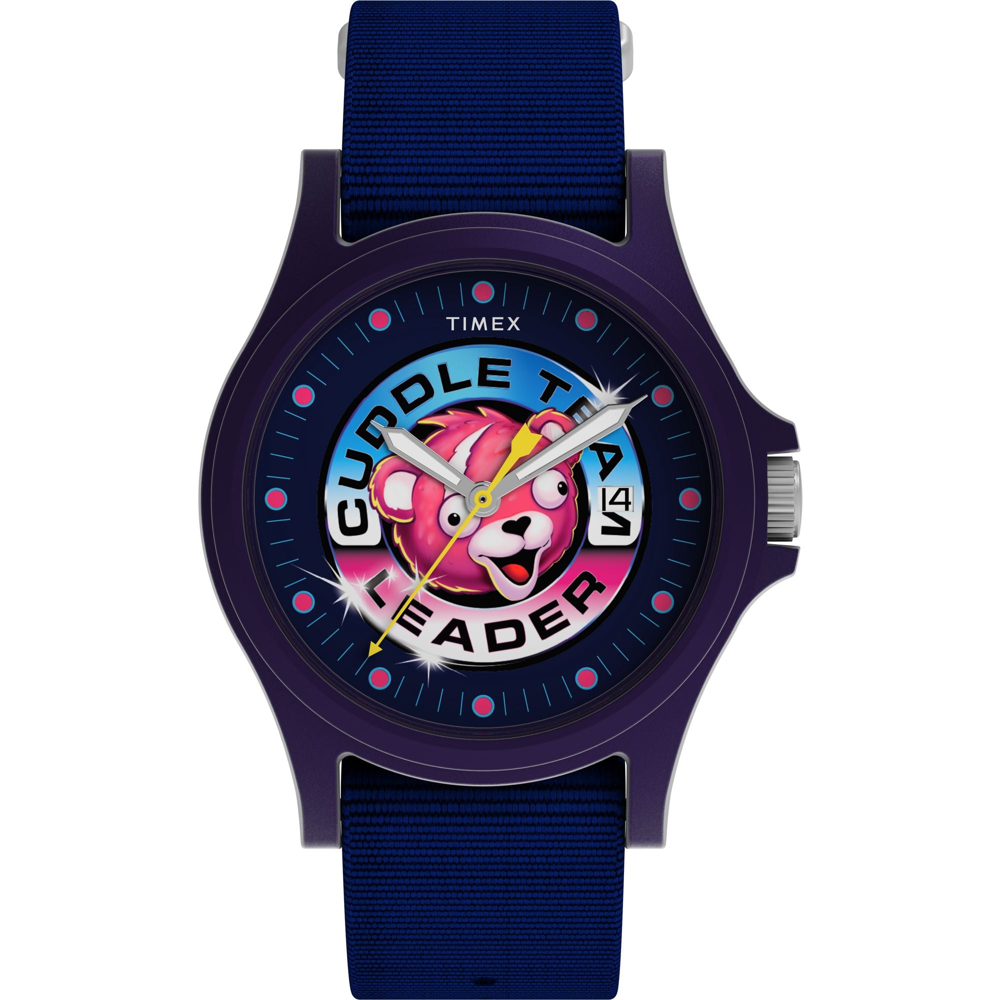 Timex x Fortnite Acadia Round Blue Dial Quartz Analog Watch