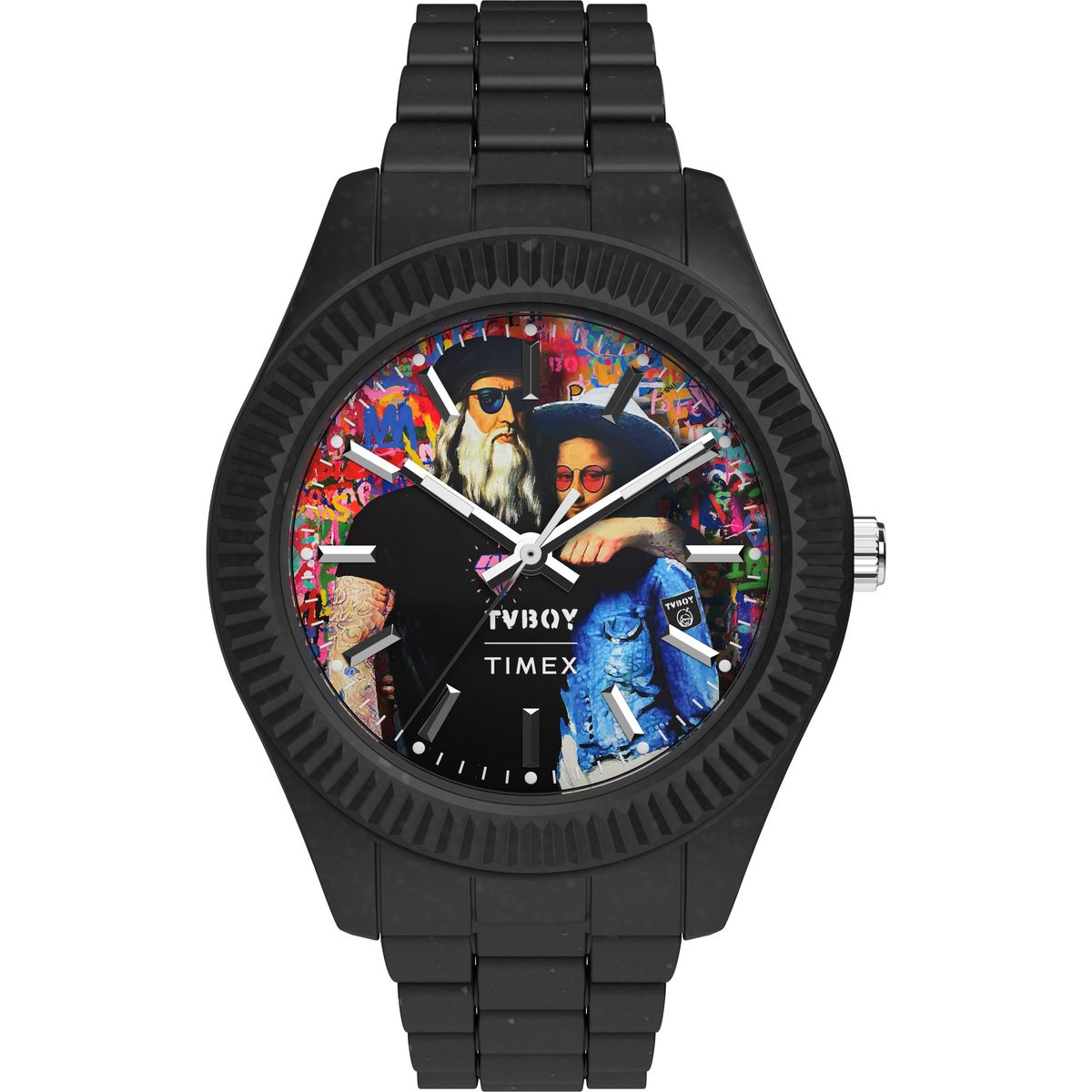 Timex TV Boy Green Round Digital Men Watch