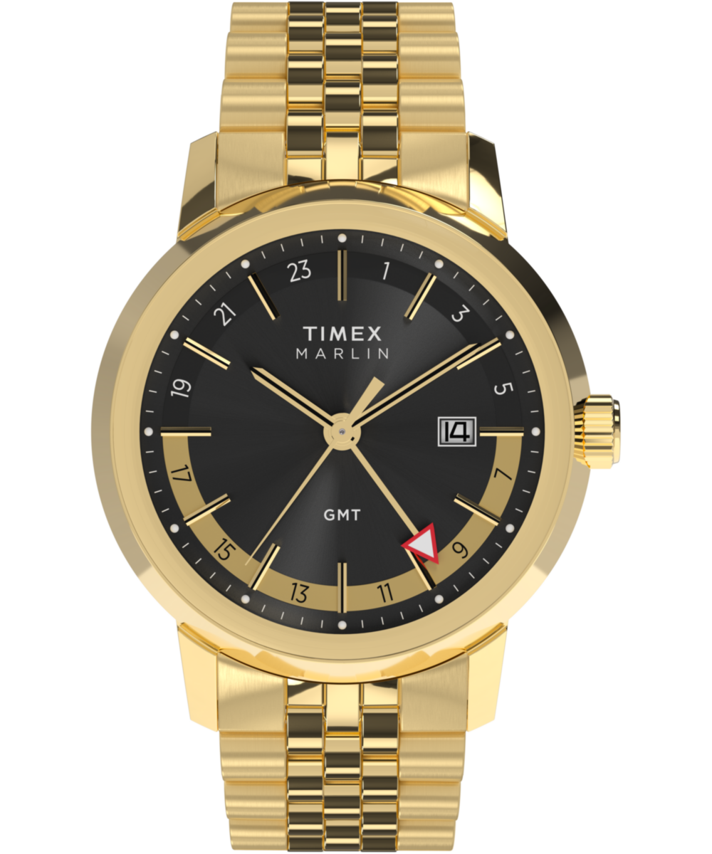 Timex Marlin Round 40mm Black Dial Analog Men Watch - TW2Y47700IK