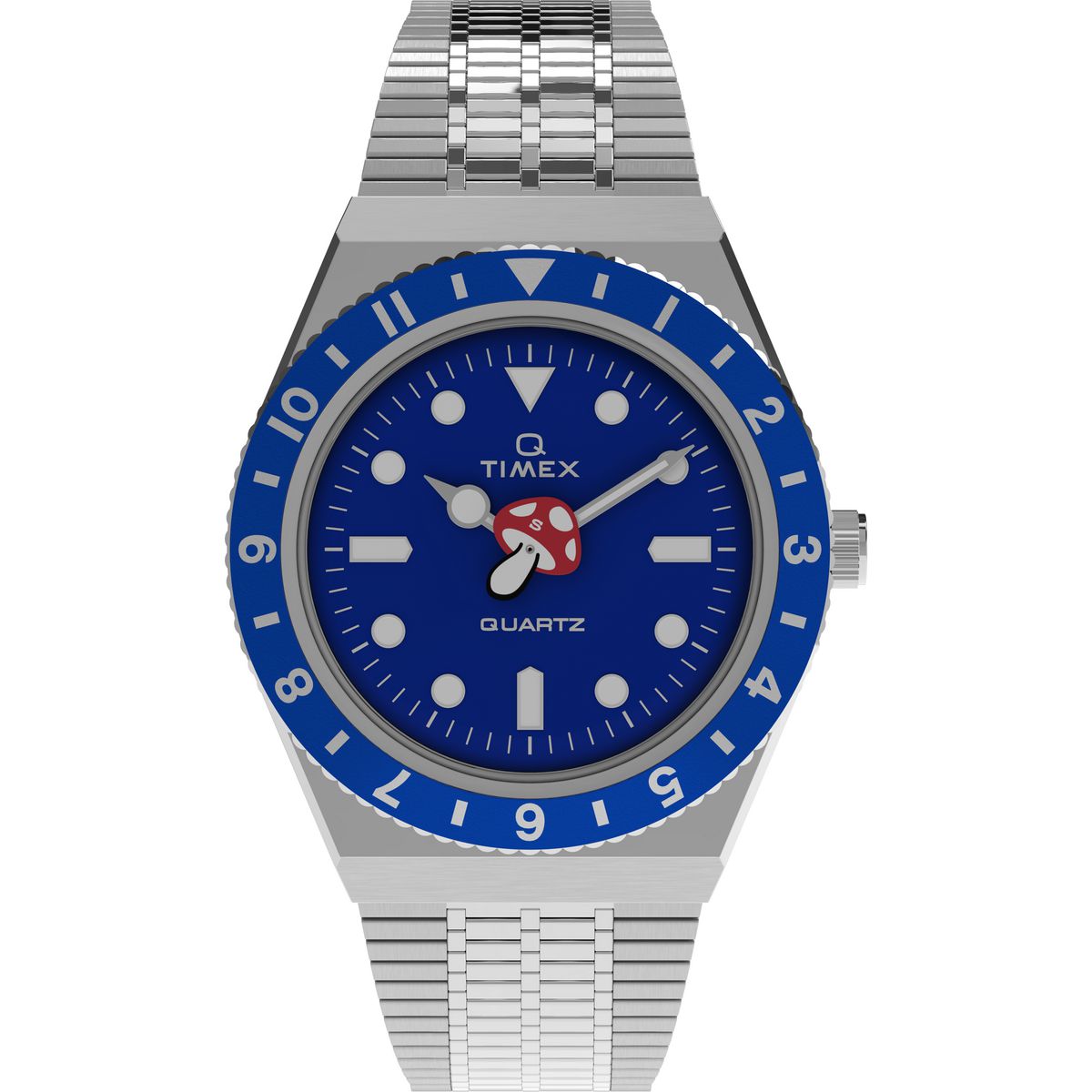 Timex Seconde/Seconde Blue Round Quartz Unisex Watch