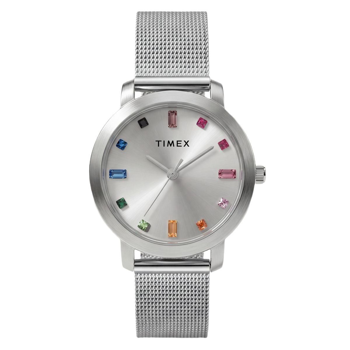 Timex Round 31mm Silver Dial Analog Women Watch - TW2Y48600UJ