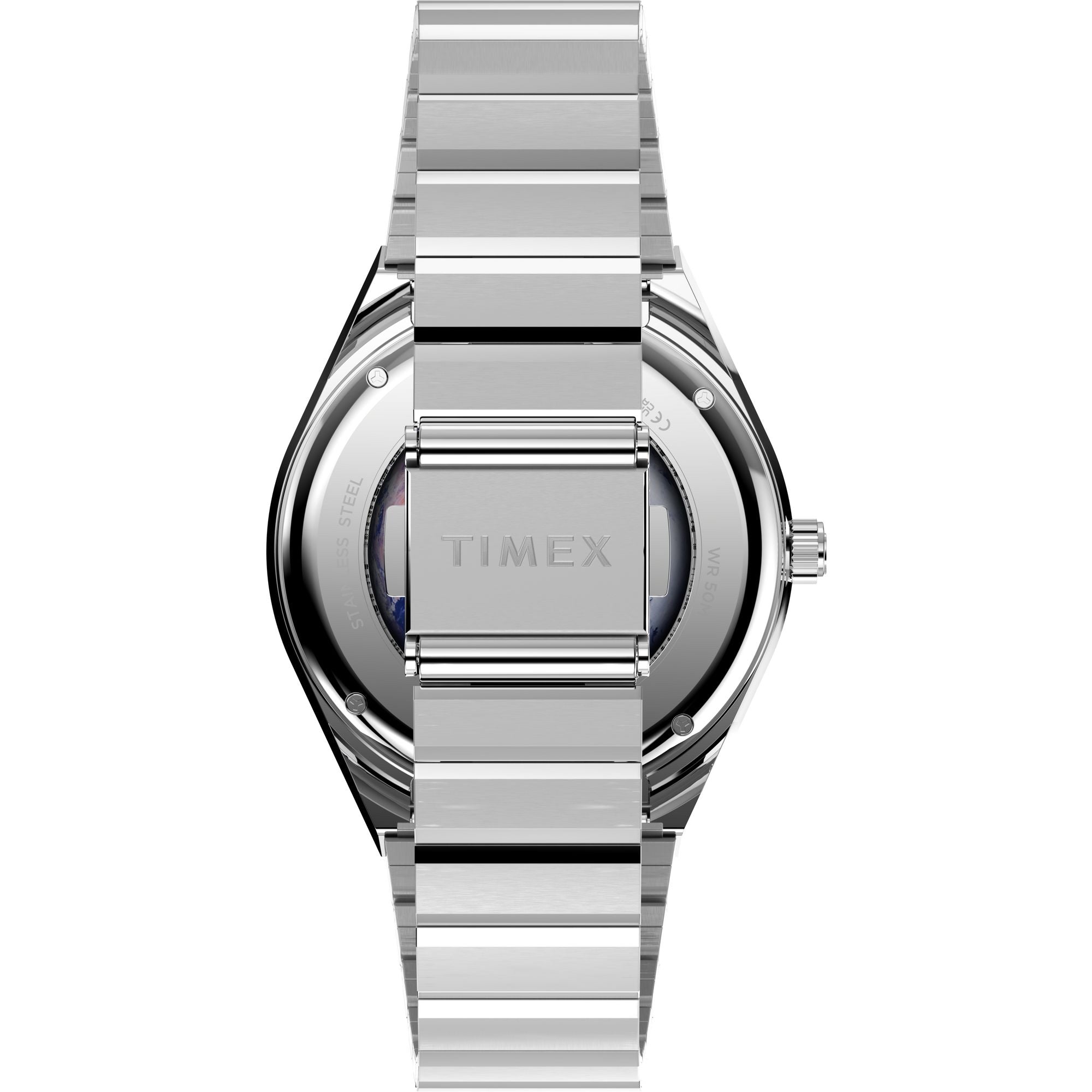 Q Timex NASA 40mm Stainless Steel Bracelet Watch - TW2Y56700UJ Watch Timex