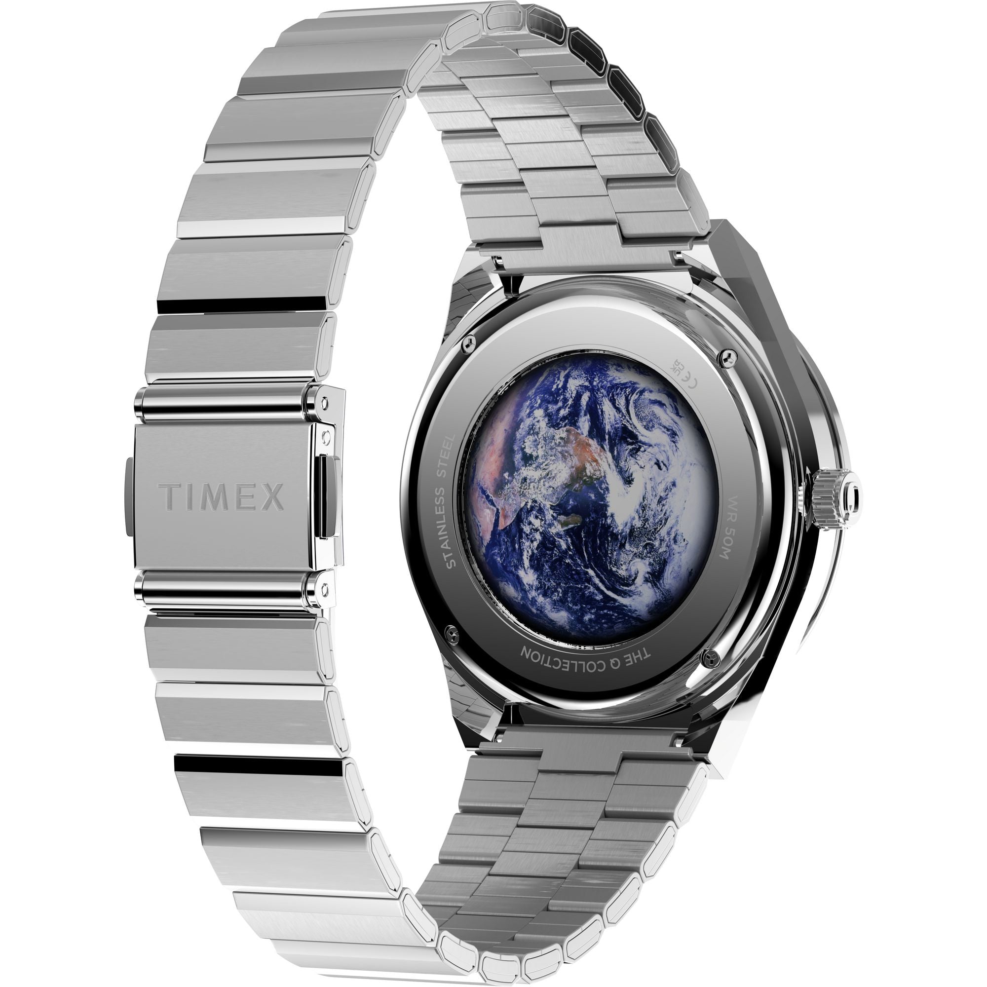 Q Timex NASA 40mm Stainless Steel Bracelet Watch - TW2Y56700UJ