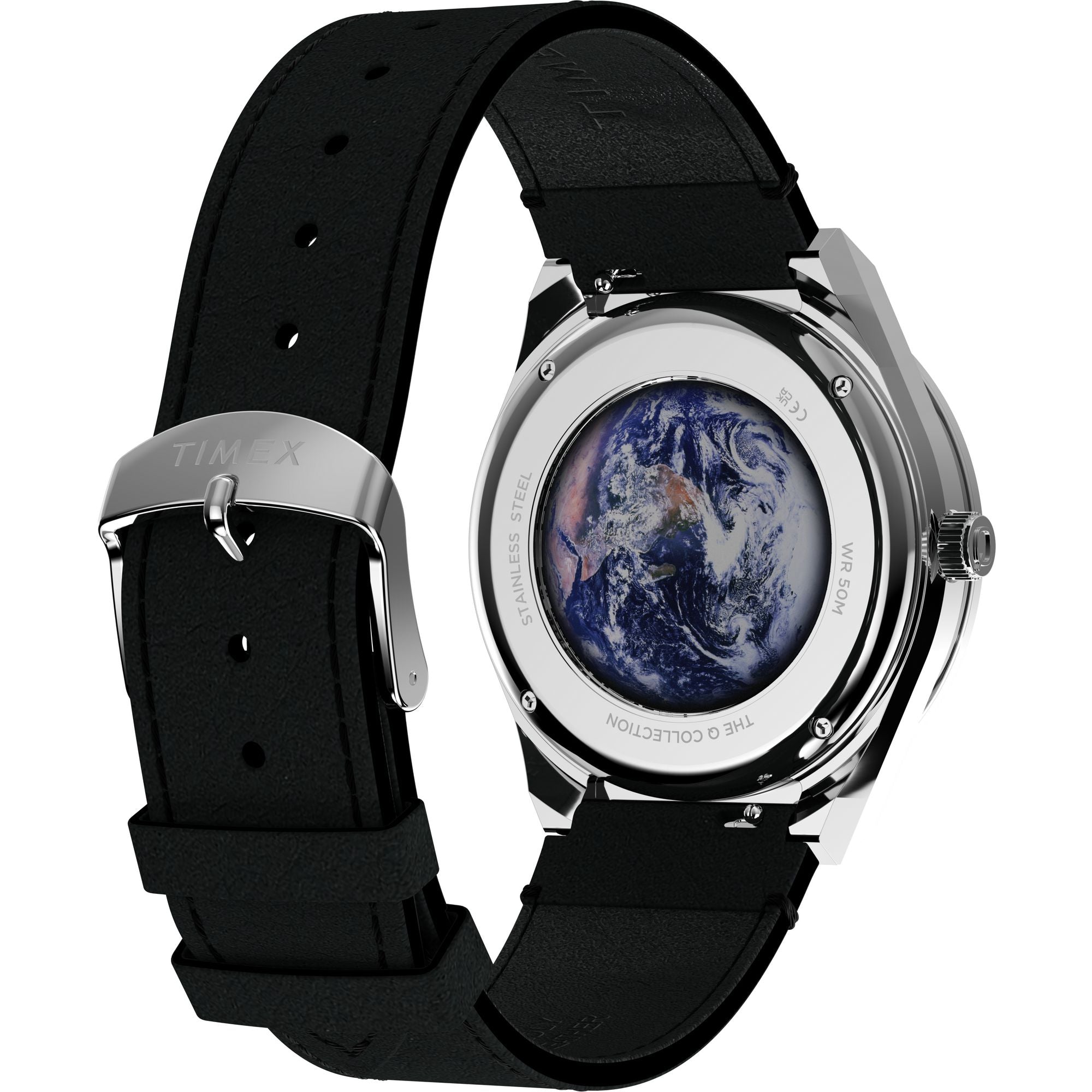 Q Timex NASA 40mm Leather Strap Watch - TW2Y56800UJ