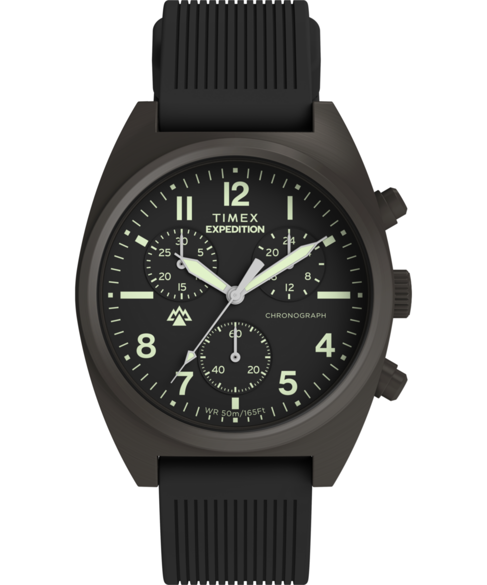 Timex Expedition Tonneau 41mm Black Dial Analog Men Watch - TW2Y61000UJ Watch Timex