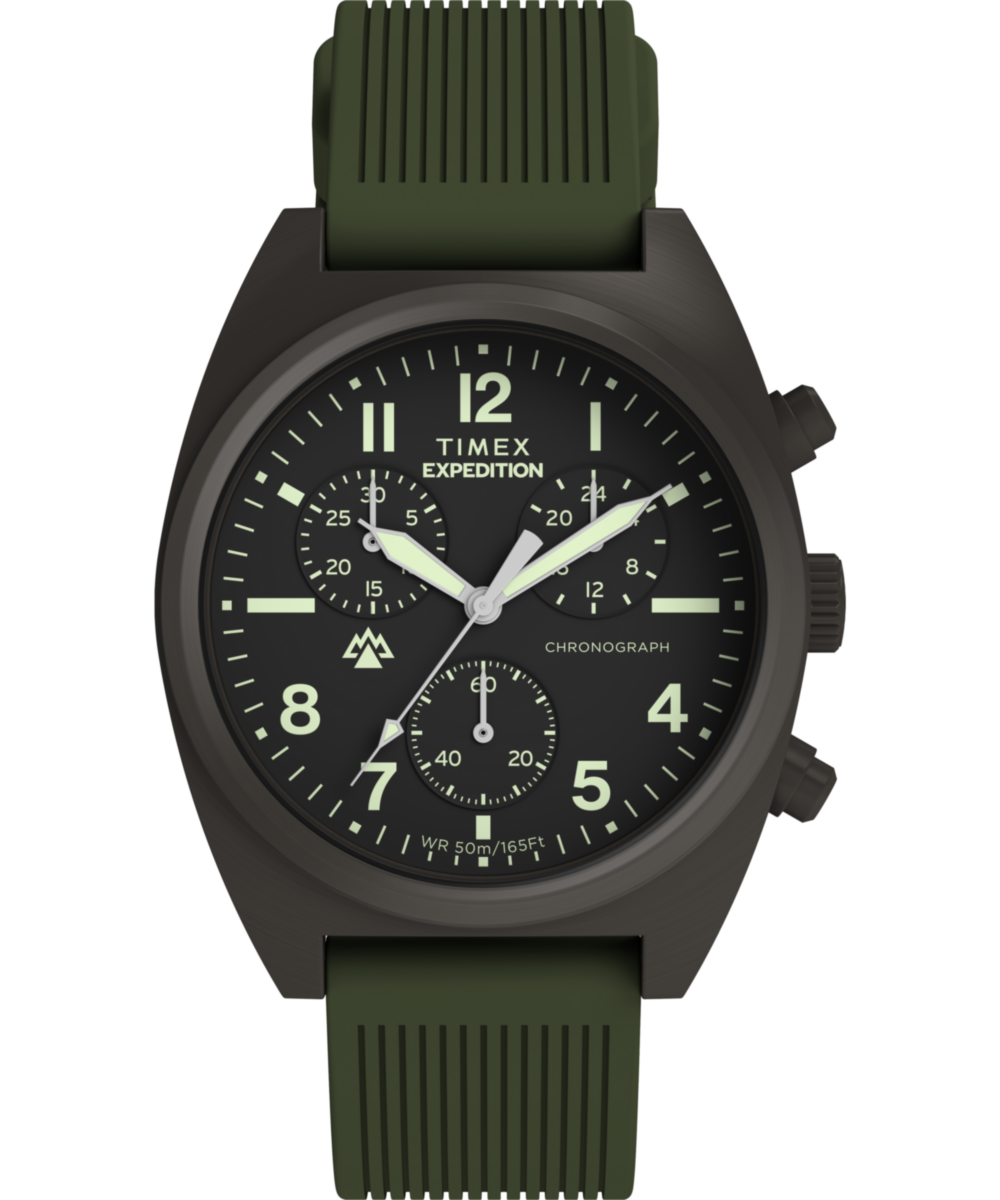 Timex Expedition Tonneau 41mm Green Dial Analog Men Watch - TW2Y61100UJ