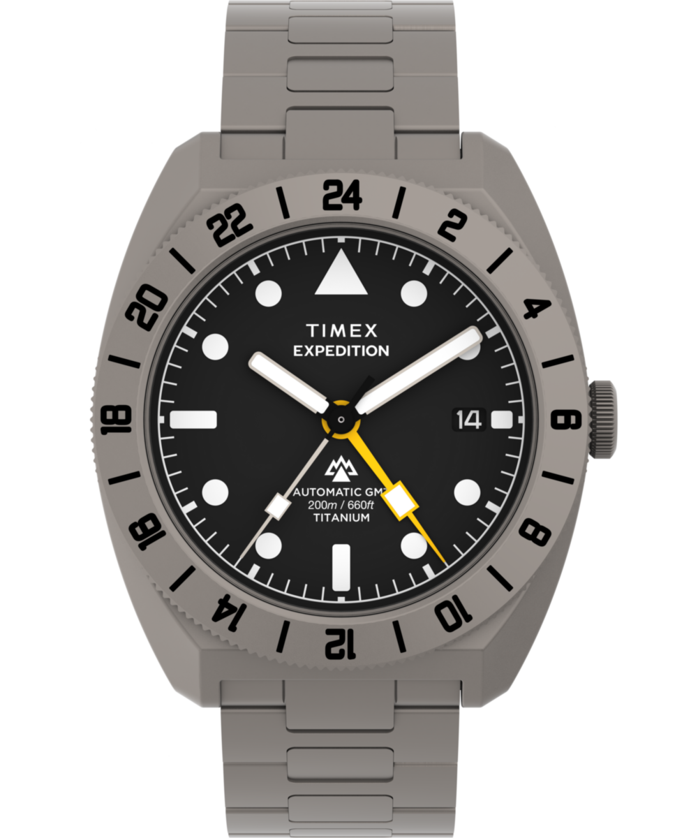 Timex Expedition Tonneau 41mm Black Dial Mechanical Automatic Men Watch - TW2Y63500UJ Watch Timex