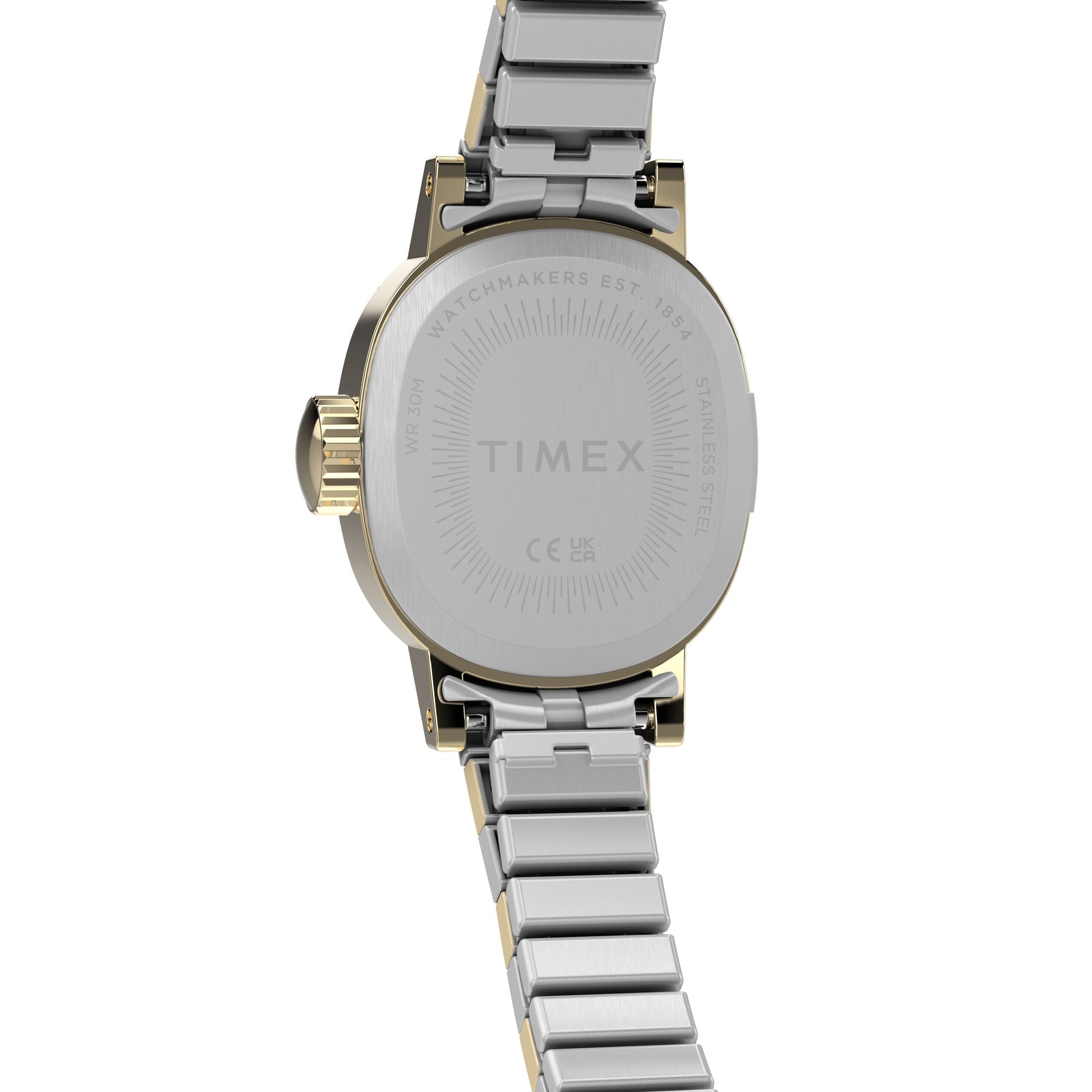 Timex Cavatina Square 8mm Cream Dial Analog Women Watch - TW2Y66900UJ