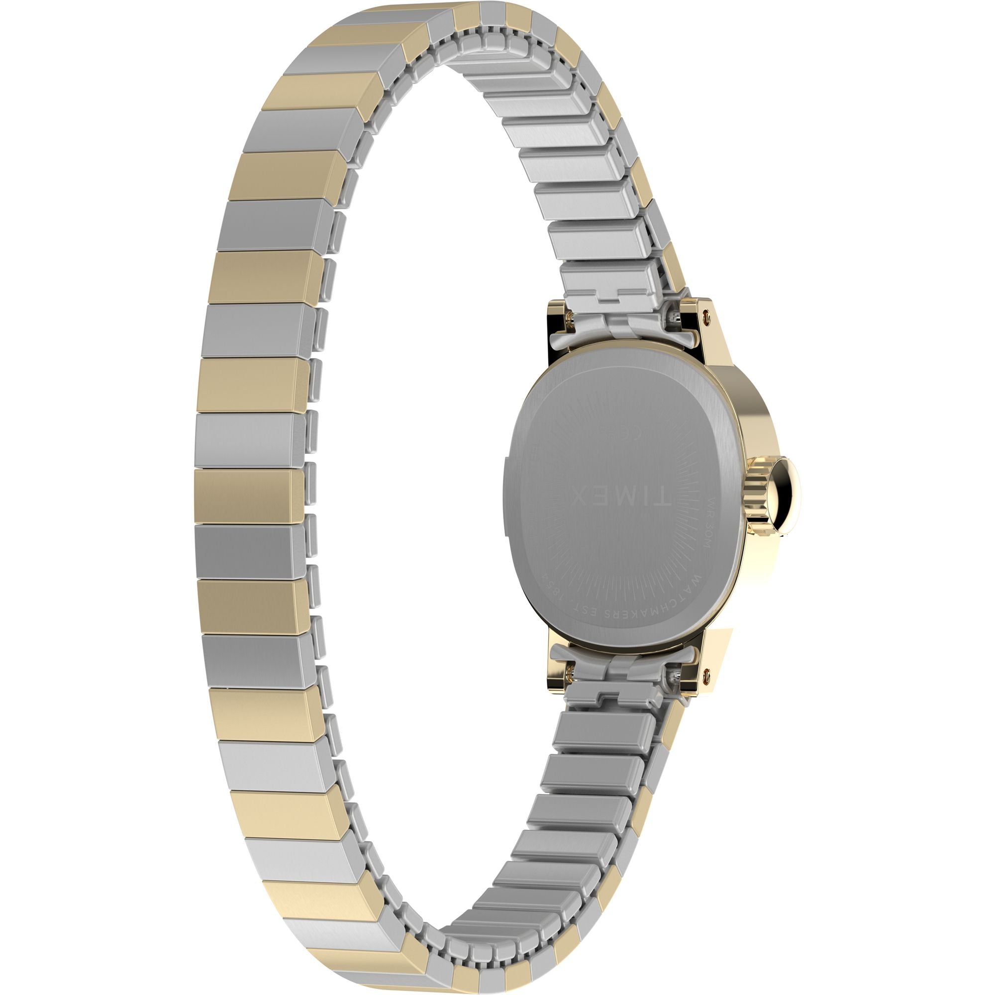 Timex Cavatina Square 8mm Cream Dial Analog Women Watch - TW2Y66900UJ Watch Timex