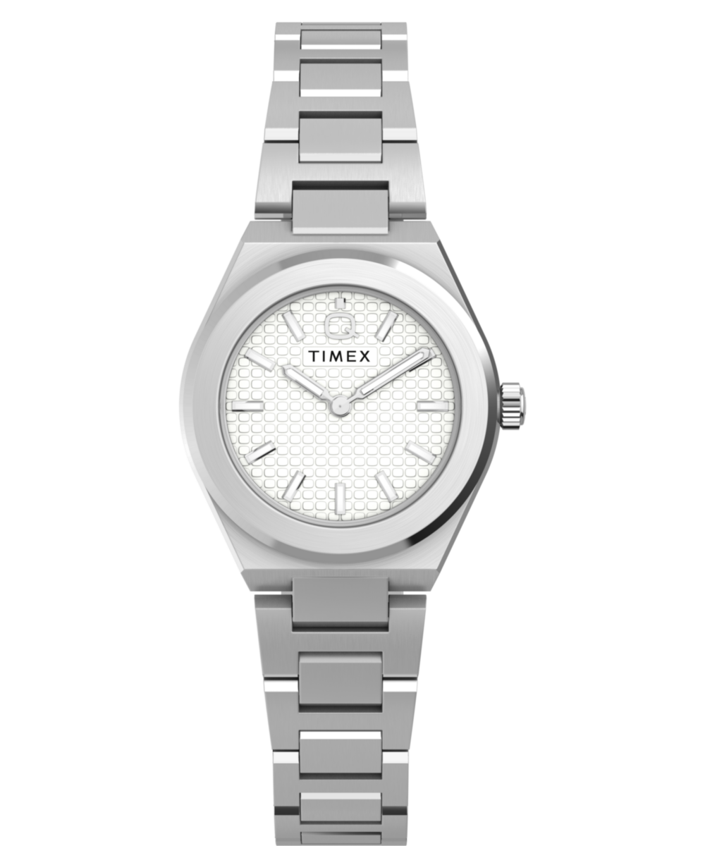 Timex Q Round 24mm Silver Dial Analog Women Watch - TW2Y68500UJ Watch Timex