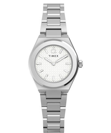 Timex Q Round 24mm Silver Dial Analog Women Watch - TW2Y68500UJ Watch Timex