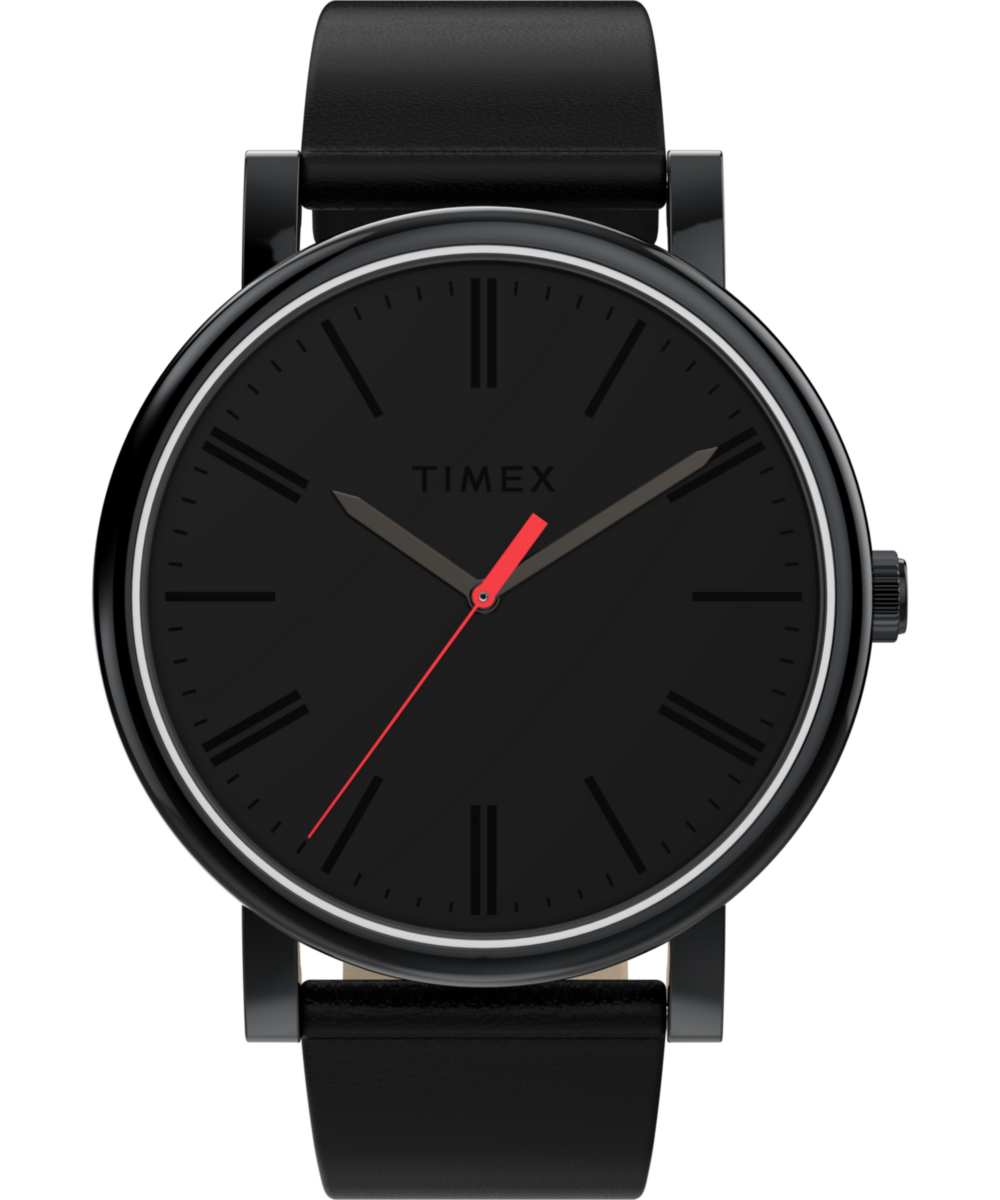 Timex Round 42mm Black Dial Analog Men Watch - TW2Y69200UJ