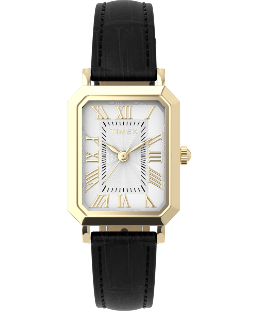 Timex Trend Rectangle 21mm White Dial Analog Women Watch - TW2Y71900UJ Watch Timex
