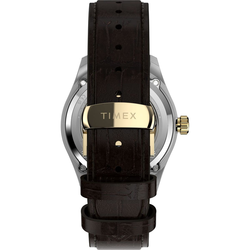 Harry Potter x Timex Waterbury Skeleton Automatic 39mm Leather Strap Watch Watch Timex