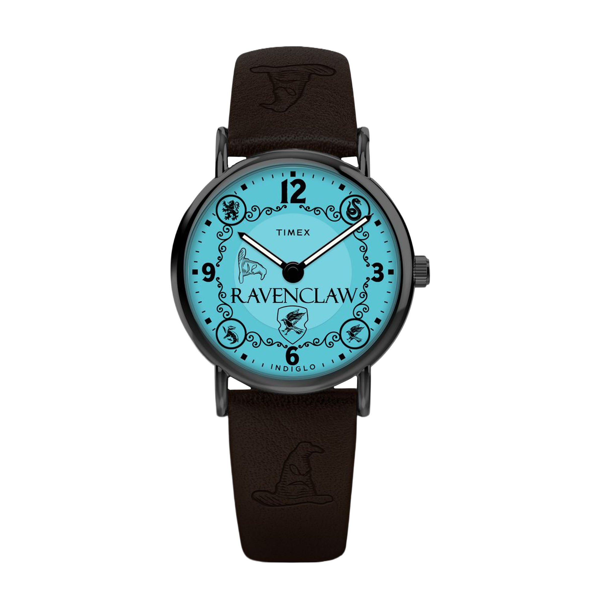 Harry Potter x Timex Weekender Ravenclaw House 38mm Leather Strap Watch Watch Timex