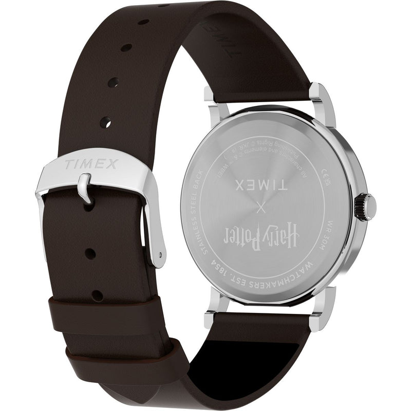 Harry Potter x Timex Weekender Ravenclaw House 38mm Leather Strap Watch Watch Timex
