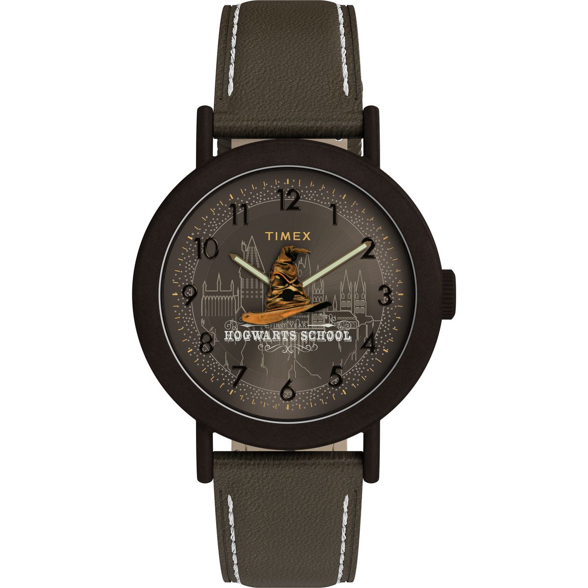 Harry Potter x Timex Weekender Sorting Hat 37mm Leather Strap Watch Watch Timex