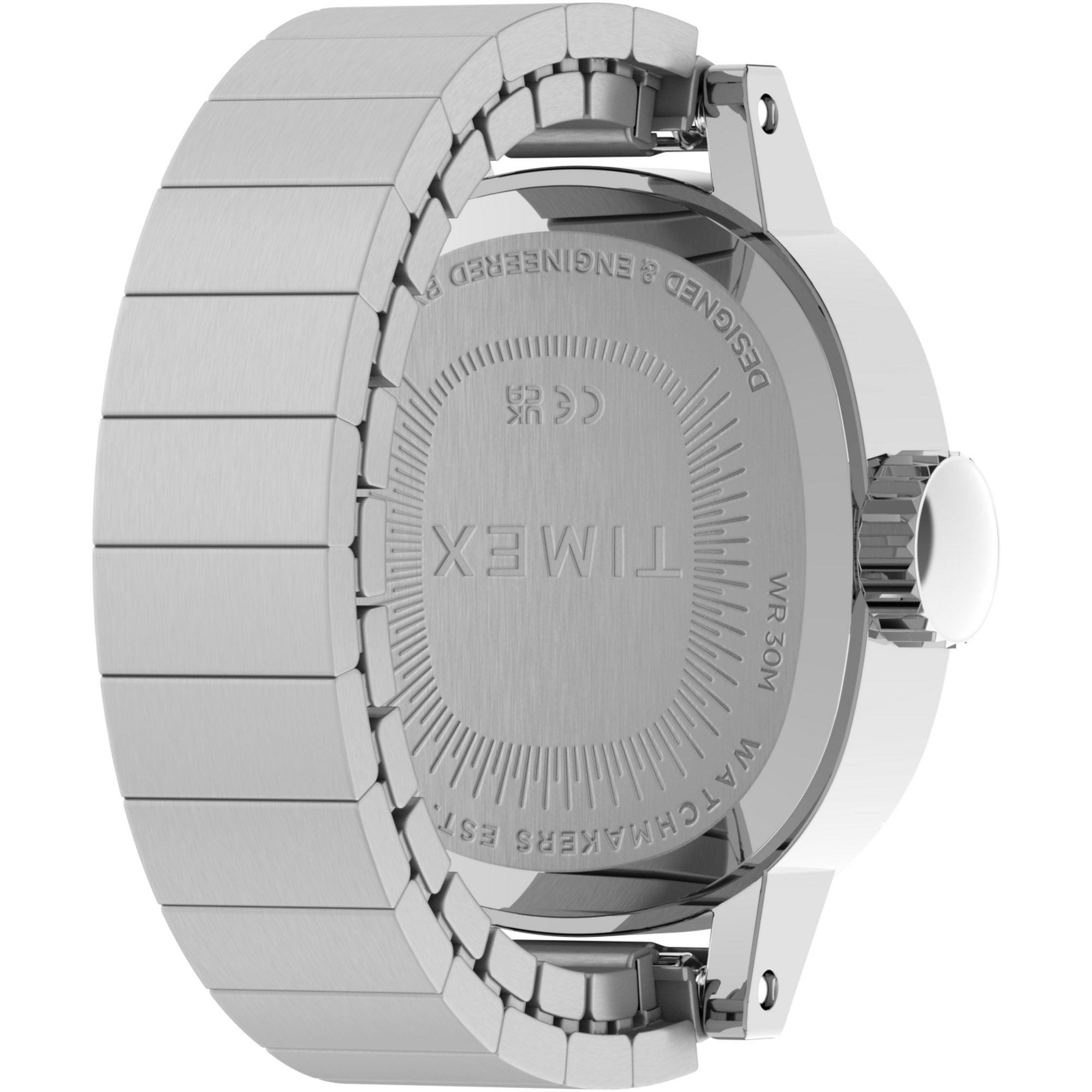 Timex Cavatina Square 7mm Blue Dial Analog Women Ring Watch - TW2Y77200UJ