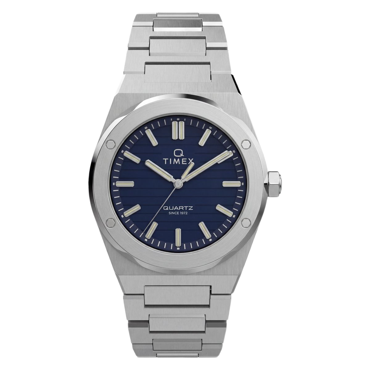 Timex Q Round 41mm Blue Dial Analog Men Watch - TW2Y81400UJ