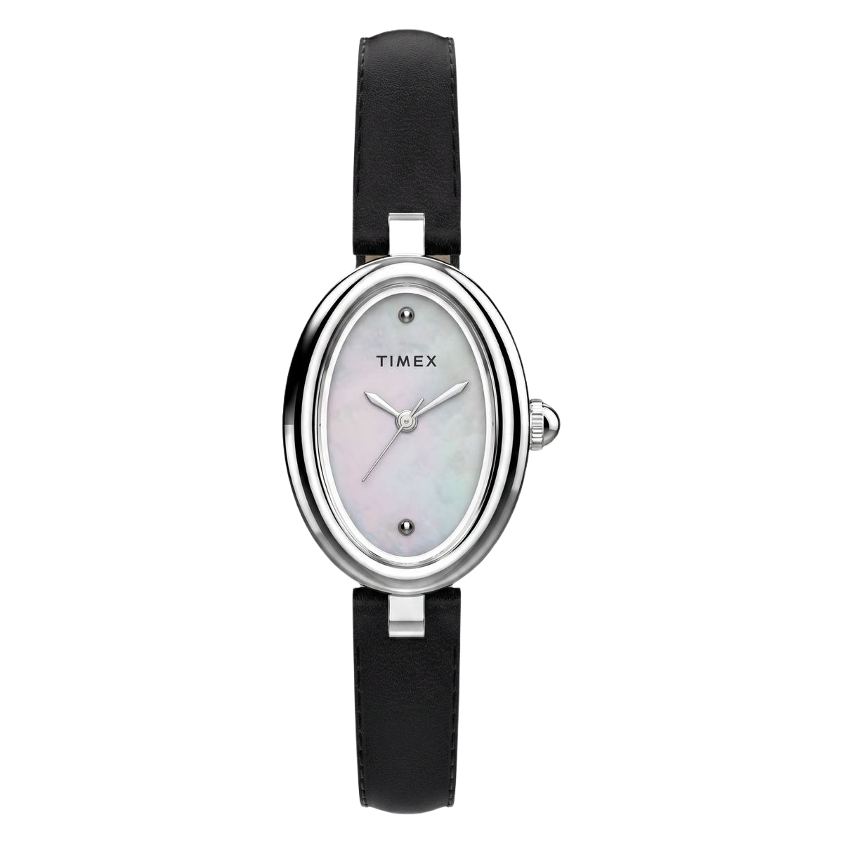 Timex Cavatina Oval 22mm White Dial Analog Women Watch - TW2Y86400UJ
