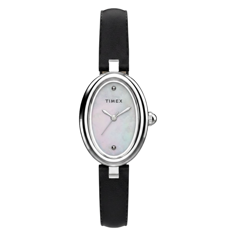 Timex Cavatina Oval 22mm White Dial Analog Women Watch - TW2Y86400UJ Watch Timex