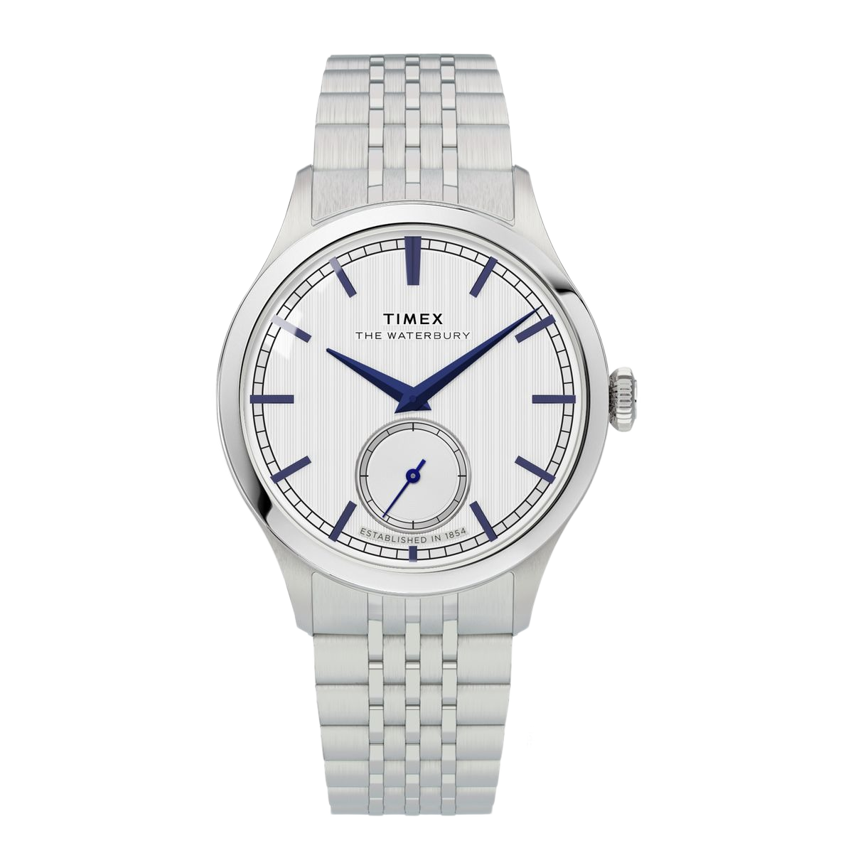 Timex Waterbury Round 39mm White Dial Analog Men Watch - TW2Y91800IK