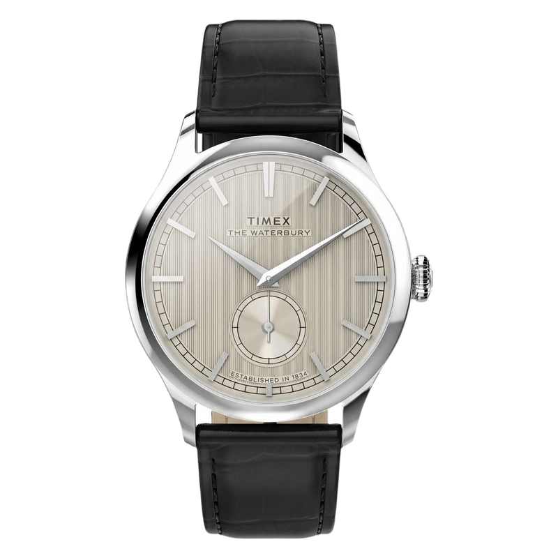 Timex Waterbury Round 39mm White Dial Analog Men Watch - TW2Y92000UJ Watch Timex