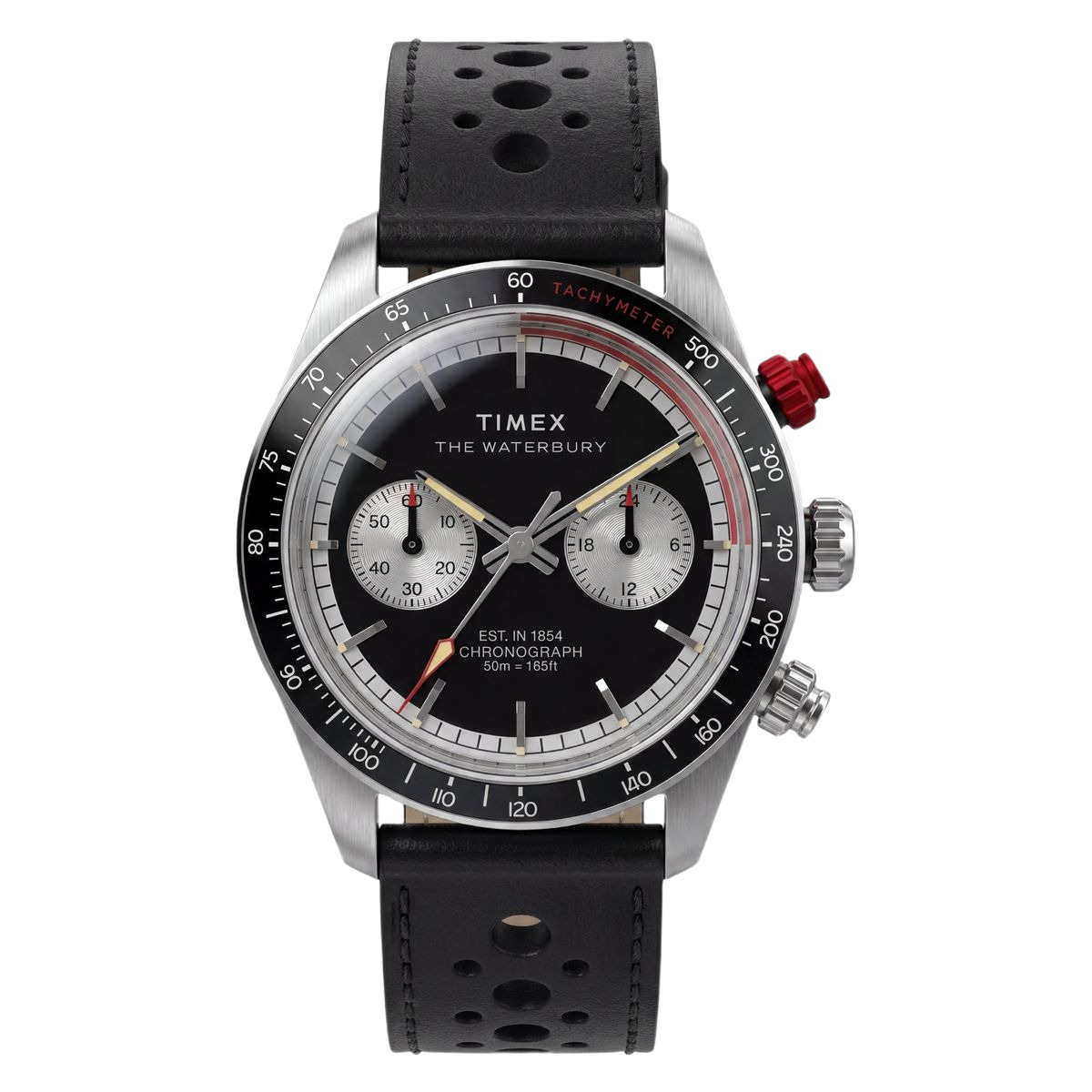 Timex Waterbury Round 39mm Black Dial Analog Men Watch - TW2Y93300UJ
