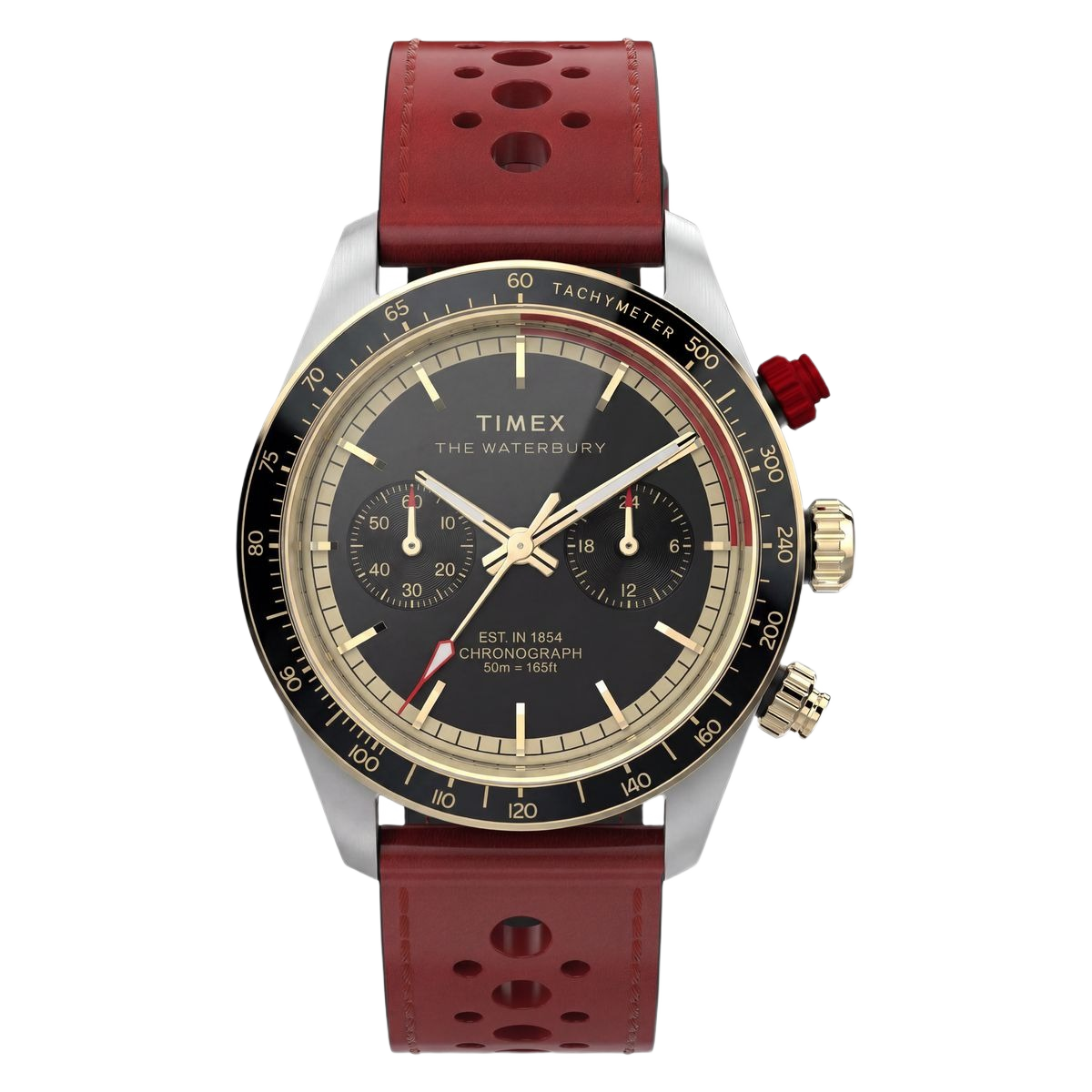 Timex Waterbury Round 39mm Black Dial Analog Men Watch - TW2Y93400UJ Watch Timex