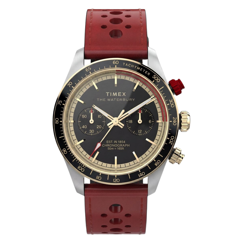 Timex Waterbury Round 39mm Black Dial Analog Men Watch - TW2Y93400UJ Watch Timex