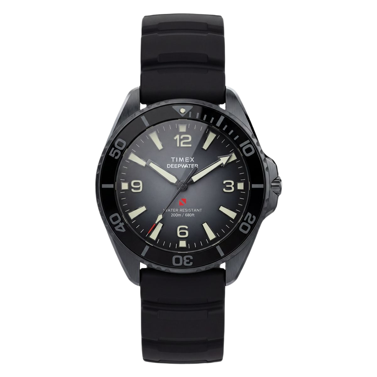 Timex Deepwater Round 41mm Black Dial Analog Men Watch - TW3A02000UJ