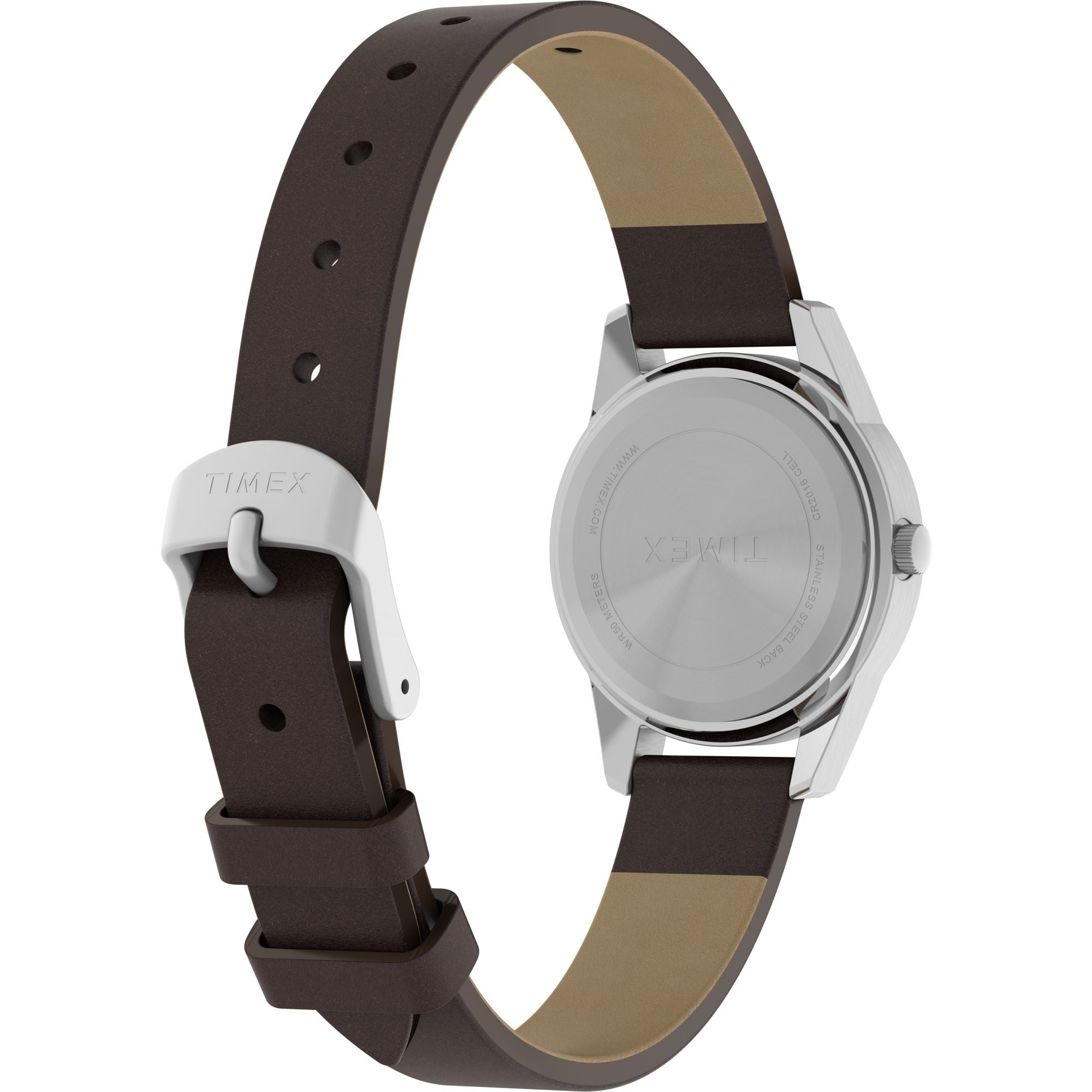 Timex Expedition Cream Round Dial Quartz Analog Women Watch