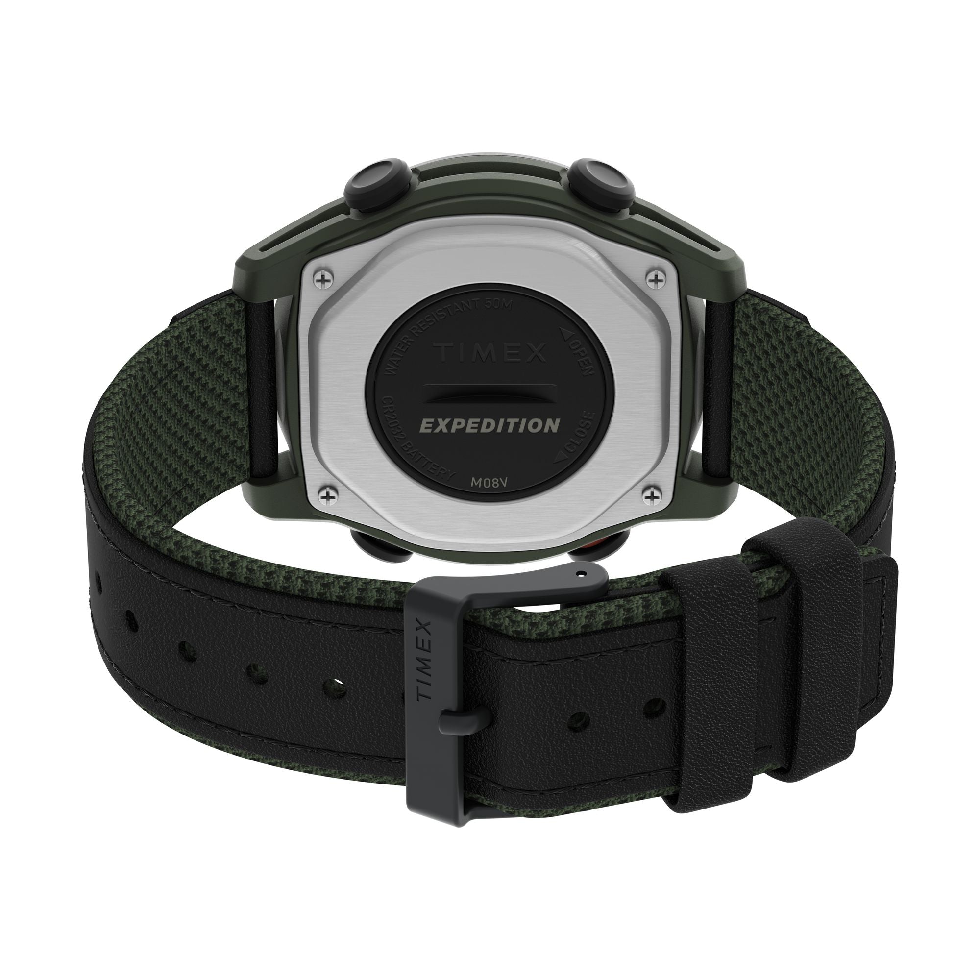 Timex Rugged Round 21mm Grey Dial Digital Men Watch - TW4B27000JQ Watch Timex