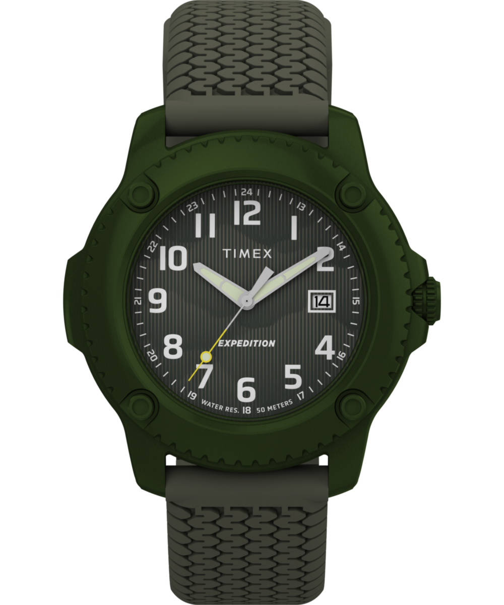 Timex Timberline Round 42mm Green Dial Analog Men Watch - TW4B34700UJ